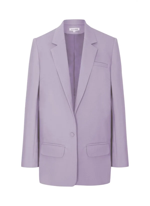 MALAIKARAISS BLAZER BOUVI­ER LAVENDER<< Jackets