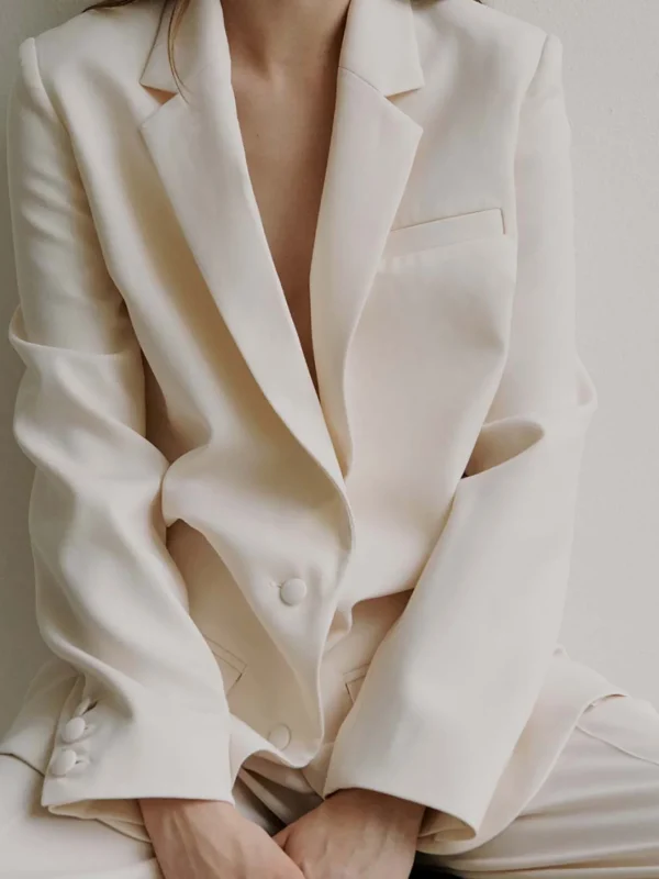 MALAIKARAISS Blazer Bouvi­erCloud<< Jackets | Bridal