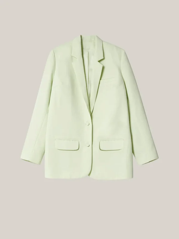 MALAIKARAISS Blazer Bouvi­erLime<< Jackets