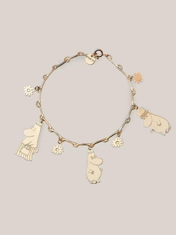 MALAIKARAISS Charm Brace­let Moom­in® Family<< Bracelets | Moomin X Malaikaraiss