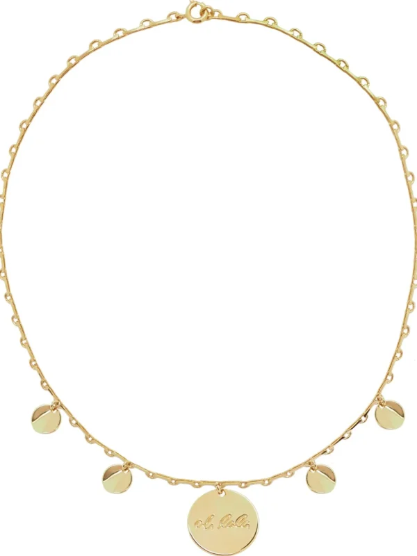 MALAIKARAISS CHARM COL­LI­ER OHLALA<< Necklaces