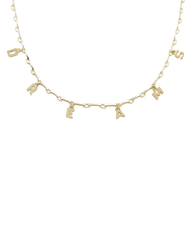 MALAIKARAISS Charm Neck­lace MES­SAGE DREAMS<< Necklaces