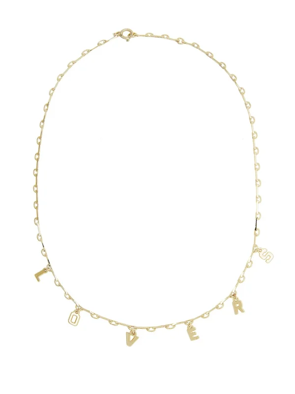 MALAIKARAISS Charm Neck­lace MES­SAGE LOVERS<< Necklaces