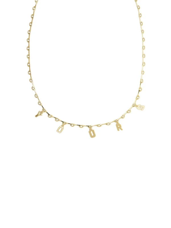 MALAIKARAISS Charm Neck­lace MES­SAGEYOURS<< Necklaces