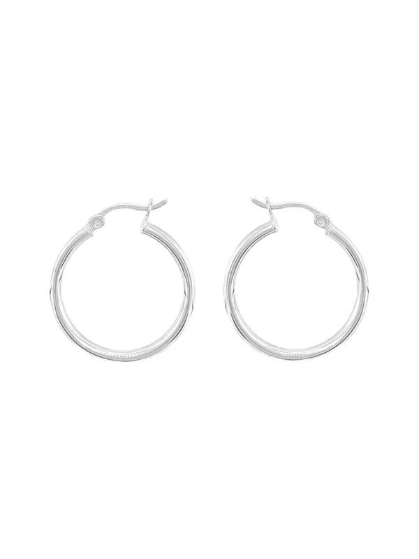 MALAIKARAISS CHUNKY HOOPS PIERCED<< Earrings