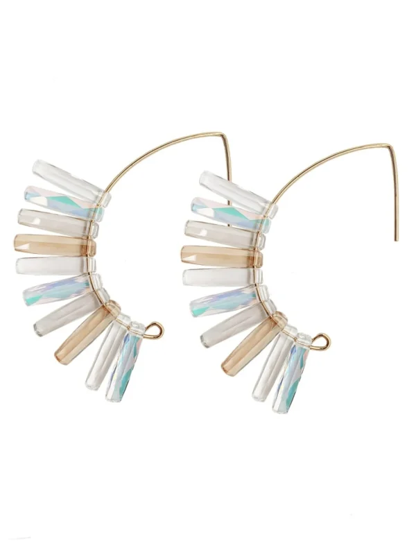 MALAIKARAISS Cos­mic Earrings<< Earrings