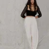 MALAIKARAISS Drawstring Pants<< Trousers