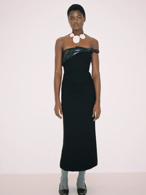 MALAIKARAISS DRESS NOOBLACK<< Dresses