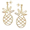 MALAIKARAISS Ear­ring PINE­APPLE3D<< Earrings