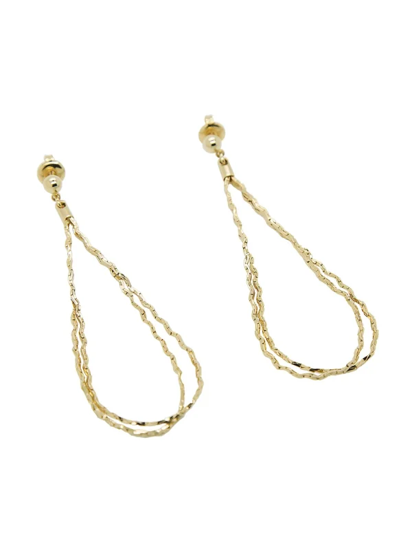 MALAIKARAISS Ear­rings COQUILLE DOUBLE LOOP<< Earrings