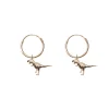 MALAIKARAISS EAR­RINGS DINO­LOVE 3D14K<< Earrings