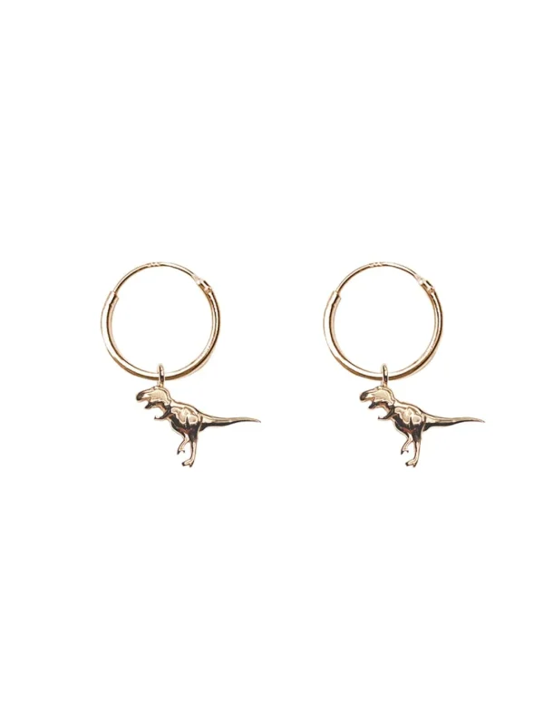 MALAIKARAISS EAR­RINGS DINO­LOVE 3D14K<< Earrings