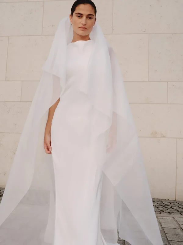 MALAIKARAISS Maxi Veil<< Bridal