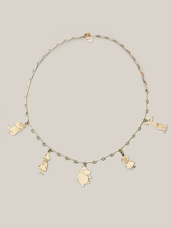 MALAIKARAISS Moom­in® Charm Col­li­er Moom­in Friends<< Necklaces | Moomin X Malaikaraiss