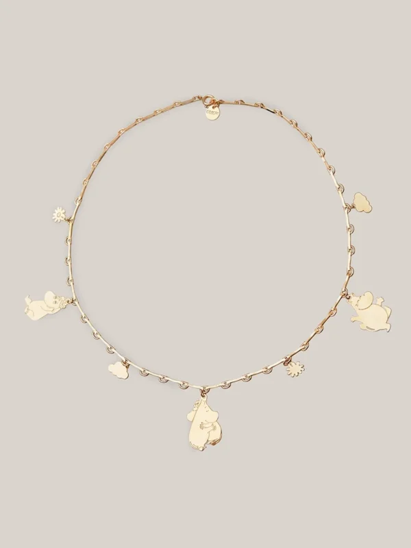 MALAIKARAISS Moom­in® Charm Col­li­erLove<< Necklaces | Moomin X Malaikaraiss