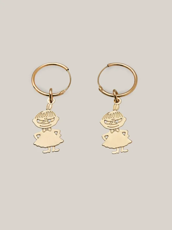 MALAIKARAISS Moom­in® Hoop Ear­rings Little My<< Earrings | Moomin X Malaikaraiss