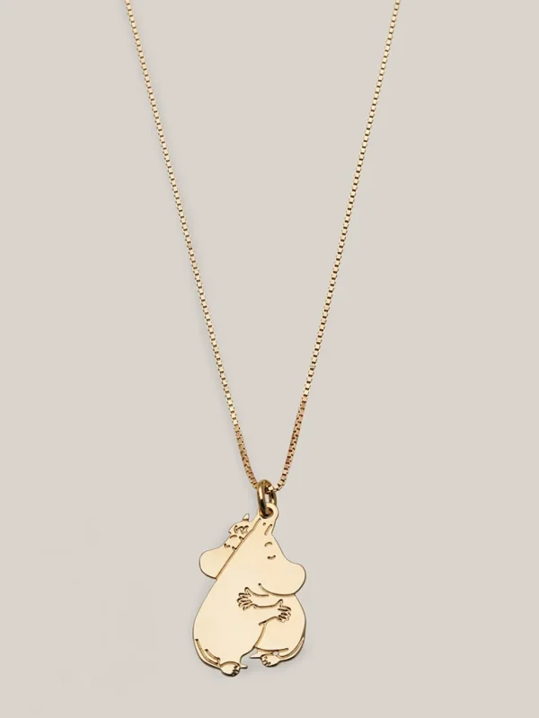 MALAIKARAISS Moom­in® Neck­lace HUG­GING MOOMINS<< Necklaces | Moomin X Malaikaraiss