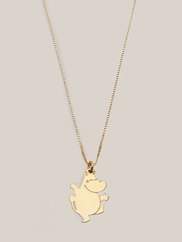 MALAIKARAISS Moom­in® Neck­lace JUMP­ING MOOMINTROLL<< Necklaces | Moomin X Malaikaraiss