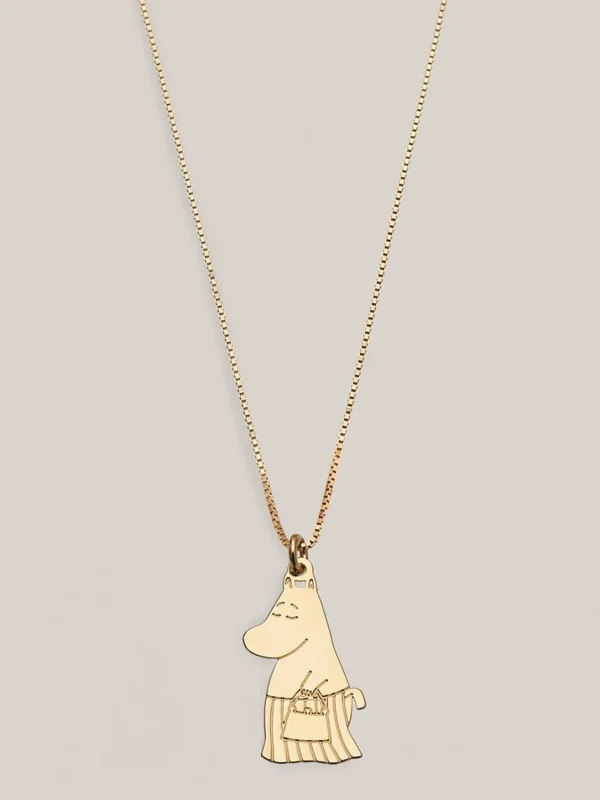 MALAIKARAISS Moom­in® Neck­lace STAND­ING MOOM­INMAMMA<< Necklaces | Moomin X Malaikaraiss