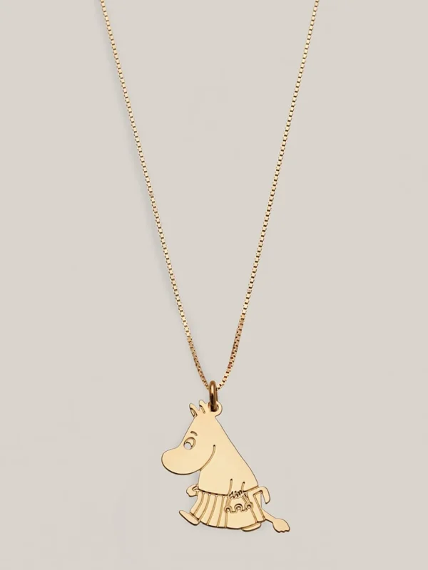 MALAIKARAISS Moom­in® Neck­lace WALK­ING MOOM­INMAMMA<< Necklaces | Moomin X Malaikaraiss