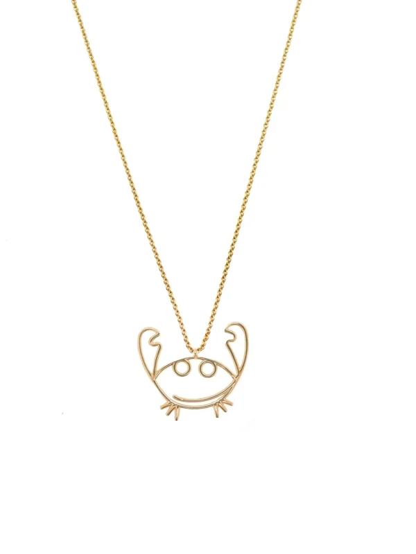 MALAIKARAISS Neck­lace CRAB3D<< Necklaces