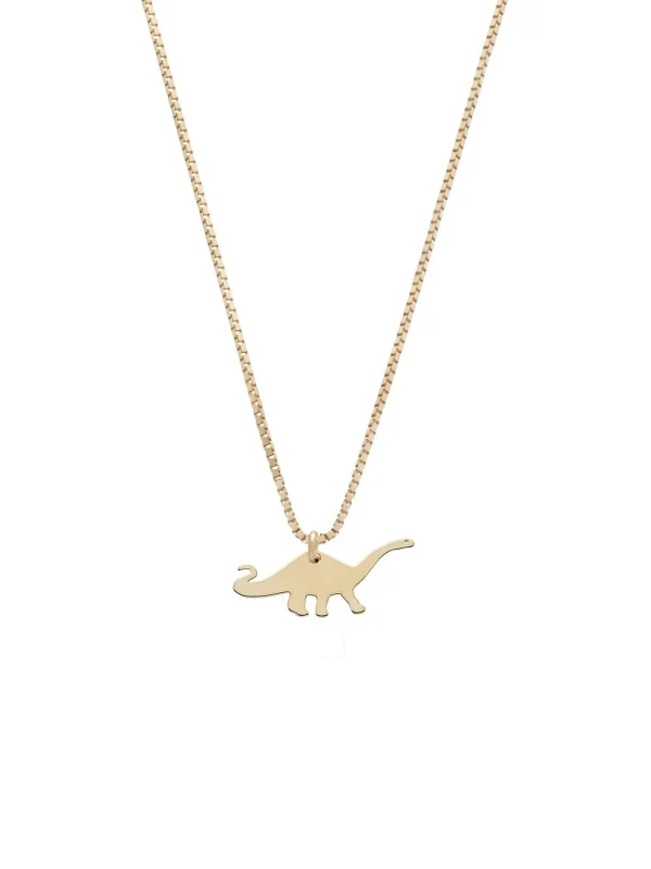 MALAIKARAISS Neck­lace DINO­LOVE – BRONTO<< Necklaces