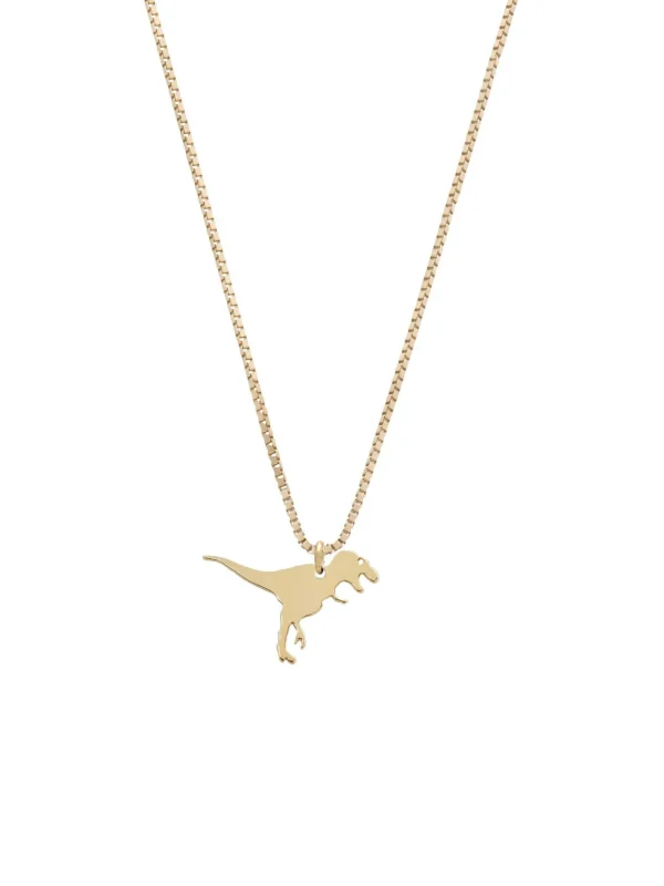 MALAIKARAISS Neck­lace DINO­LOVE – TREX SMILE<< Necklaces