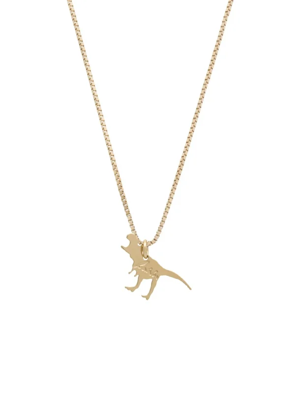 MALAIKARAISS Neck­lace DINO­LOVE – TREX SHOUTOUT<< Necklaces