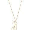 MALAIKARAISS Neck­lace GIR­AFFE3D<< Necklaces