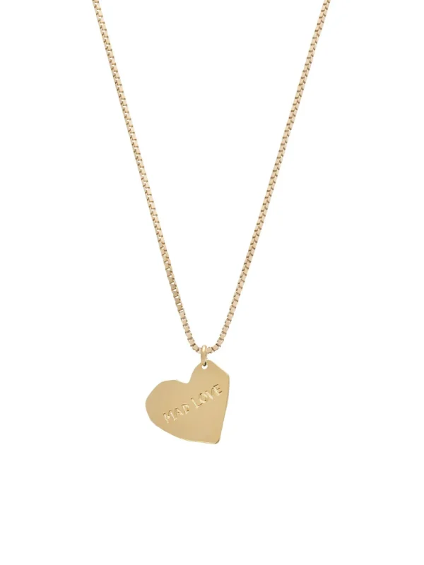 MALAIKARAISS Neck­lace HEART “MADLOVE”<< Necklaces