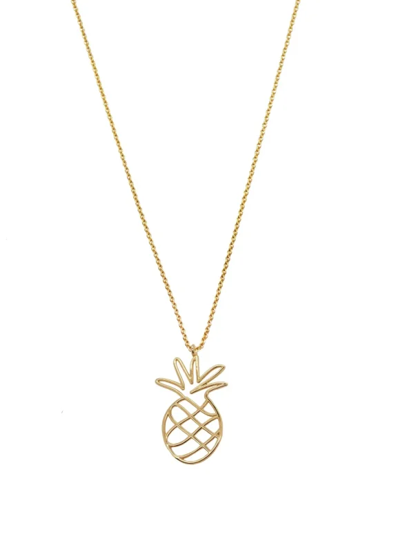 MALAIKARAISS Neck­lace PINE­APPLE3D<< Necklaces