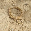 MALAIKARAISS Pierced Brace­let<< Bracelets