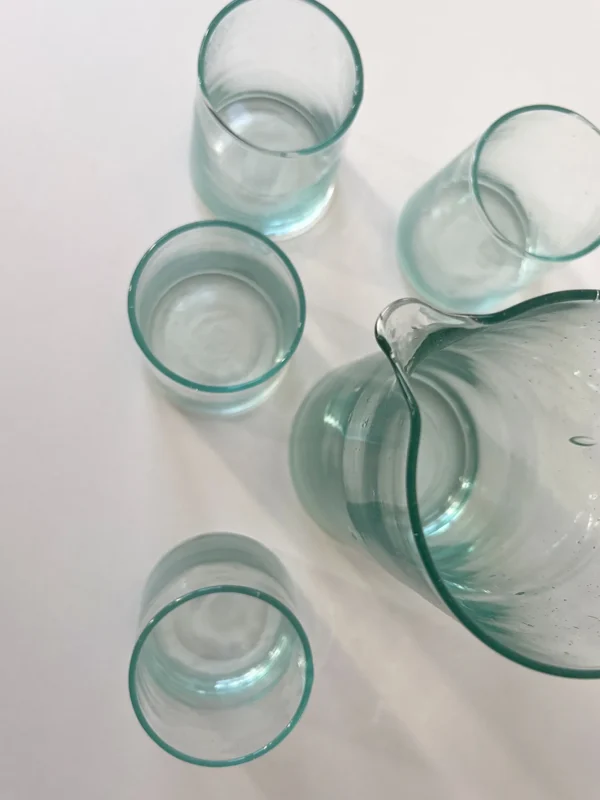 MALAIKARAISS Recycled Glass Tumbler-Set<< Malaika Market