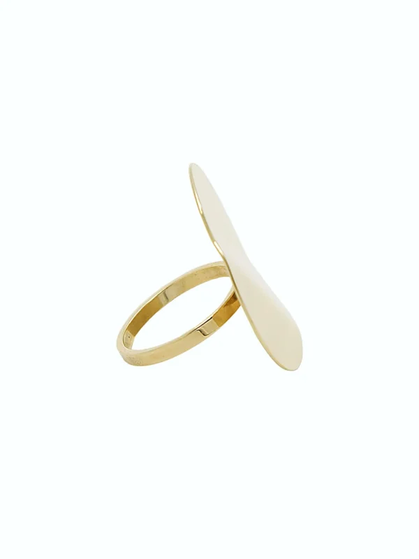 MALAIKARAISS Ring WISH­PLATE Medium<< Rings