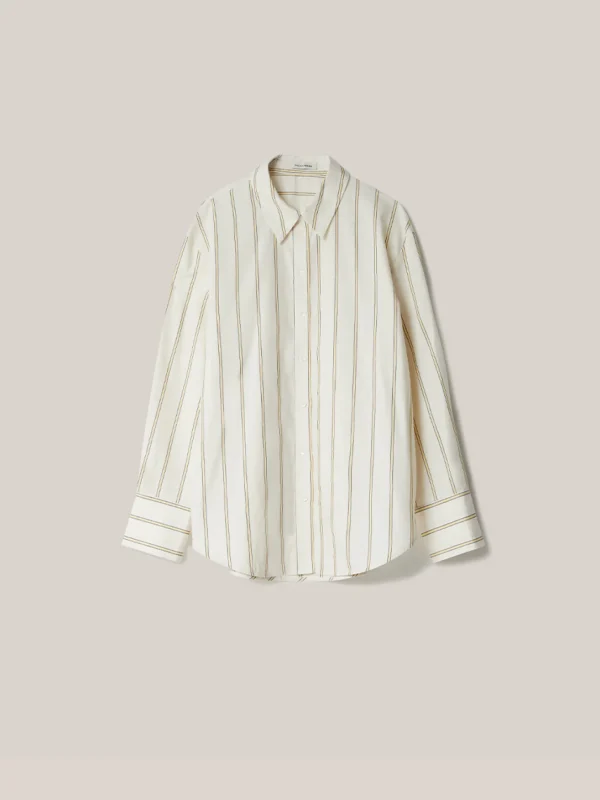 MALAIKARAISS Shirt Blouse Alba Striped<< Tops/blouses