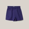 MALAIKARAISS Short Shorts deep purple<< Trousers