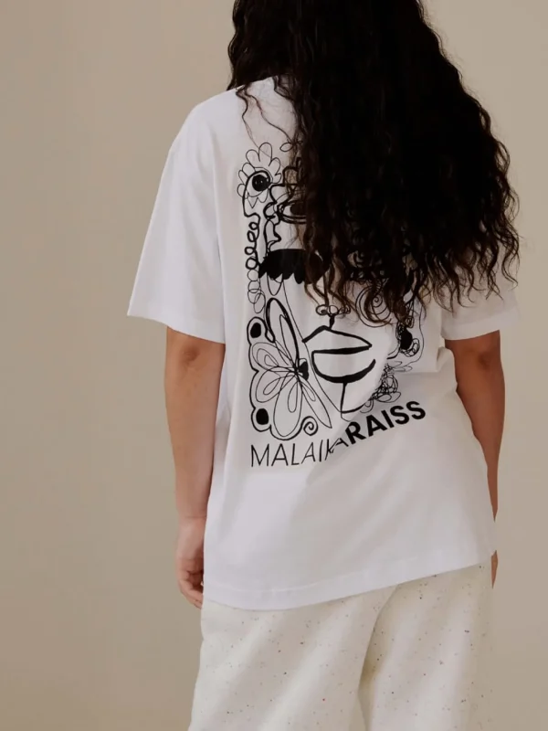 MALAIKARAISS T Shirt Marguerite<< Tops/blouses