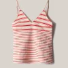 MALAIKARAISS TOP LEANDRA RED STRIPED<< Tops/blouses