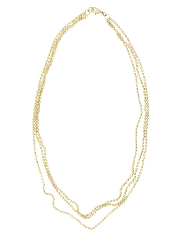 MALAIKARAISS TRIPLE NECK­LACEBEADS<< Necklaces