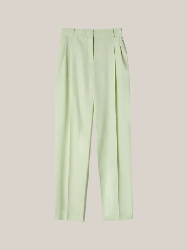 MALAIKARAISS Trousers Riverlime<< Trousers